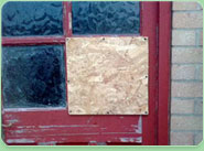 boarded up Beckenham